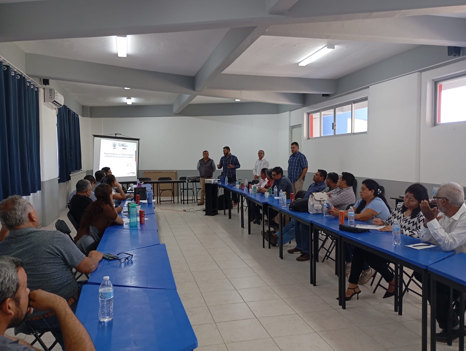 Reunión de trabajo en el Campus Zumpango